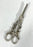 Antique 800 Silver Grape Shears With Foxes and Grape Detailing, Aesthetic Period, German