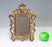 Antique Gilt Finish Cast Iron Rococo Easel-Style Portrait, Photo or Picture Frame