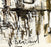 Parisian Street Scene after the Rain, Mid Century Modernist Original Painting Signed R. Bernard