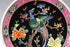 1920's Japanese Taisho Era Peranakan Style Decorative Plate with Exotic Bird and Flowers