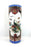 Vintage Chinese White Porcelain Imari Style Umbrella Stand With Green Peacocks & Floral Scenes