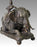 Antique Chinese Bronze Caparisoned Elephant Centre Piece, Candelabra or Candle Holder