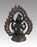 20th Century Antique Bronze Hindu Goddess Statue of the Deity Shiva, Seated