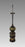Tall Marbro Chinese Bronze Table Lamp With Yellow & Orange Enamel Cloisonné #6676 World Craftsman: 39"
