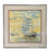 Original Watercolor Schooner Under Sail Leaving Harbour, Paul Ashack Chicago Artist