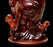 Antique Qing Dynasty Chinese Natural Amber Laughing Buddha Sculpture With Children