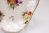 Antique Hand Painted Spode White Porcelain Platters with English Hand Painted Wild Flowers