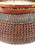 Fine Antique Chinese Triple Woven Double Happiness Lidded Wedding Basket