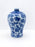 Vintage Chinese Blue & White Floral Meiping Porcelain Vase