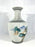 Vintage Chinese White Porcelain Handled Vase With Traditional Mountain & Lake Landscape Scenes