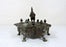 Antique Metal Indian 'Raj' Spice Container / Storage Box With Sacred Bird Finial