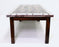 Vintage Italian Pietra Dura Rosewood and Black and White Carrara Marble Rose Coffee Table