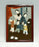 Antique Chinese Reverse Painting on Glass, Mothers & Children Playing & Dancing