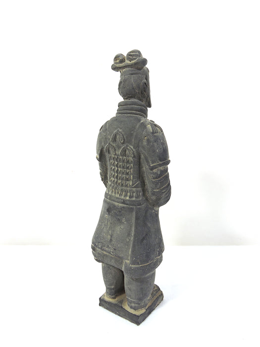 Mid 20th Century Chinese Terracotta Warrior Figure (X'ian) Boxed Statue
