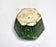Antique Chinese Hexagonal Shiwan Green Stoneware Jar or Vase, Incised Decoration With Turquoise Glaze