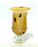 Large Mid Century Italian Murano Vase With Gold & Applied Handles