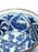 Antique Chinese Batavia Ware Blue & White Bowl with Interior Scenes