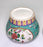 Antique Nyonya / Straits Chinese Turquoise Ginger Jar With Auspicious Objects & Lotus Flowers