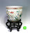 Chinese Porcelain Lotus Pond Planter With Stand, Goldfish, Ducks and Flowers (Republic)